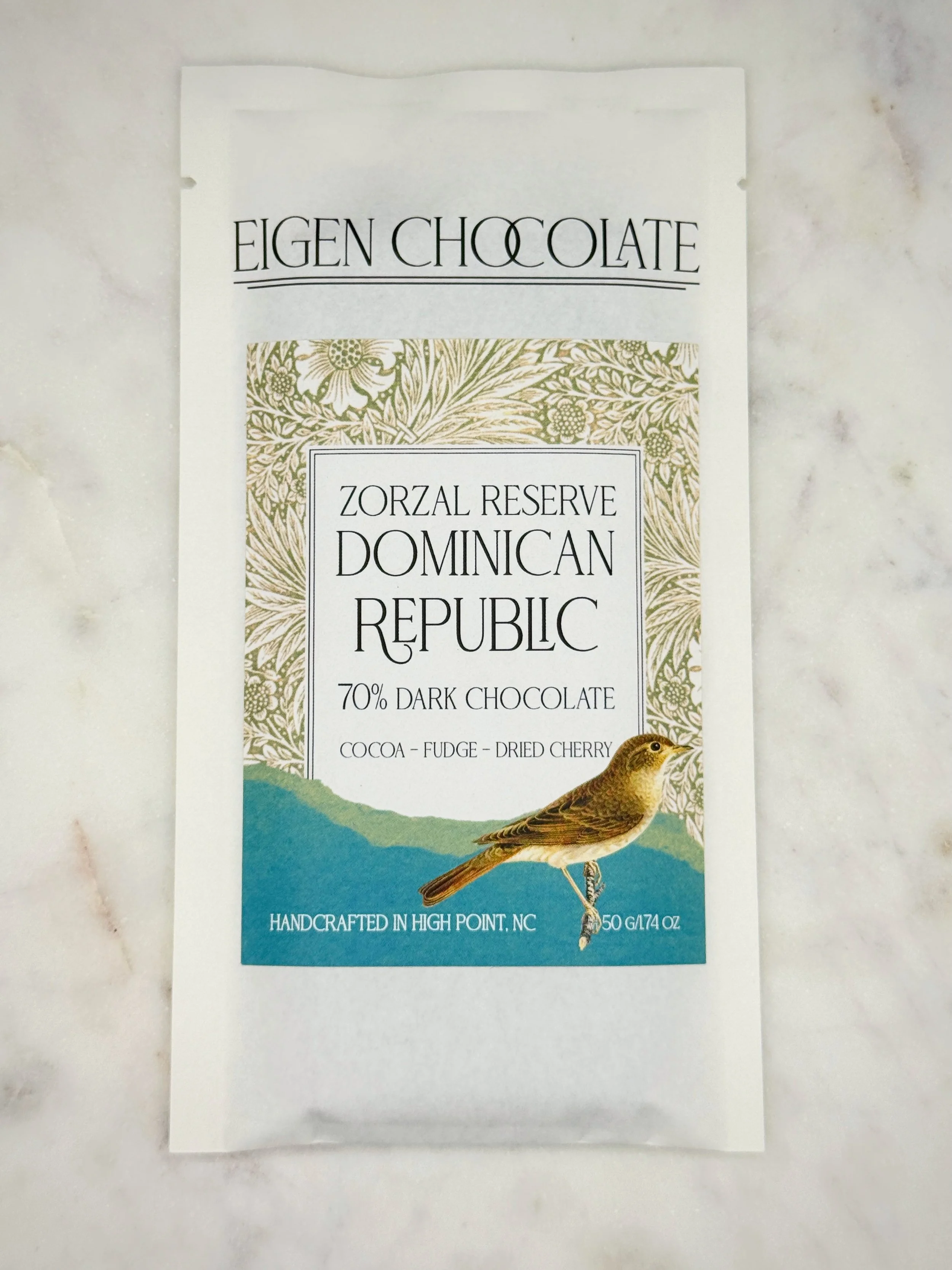 Zorzal Reserve - Dominican Republic - 82% Dark Chocolate — EIGEN